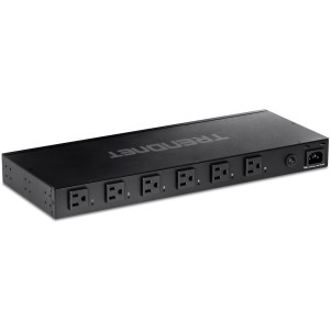 TRENDnet TPI-06 Managed Rackmount Power Distribution Unit, 6-outlet, Hive enabled